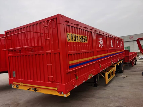 11米骨架侧翻自卸车